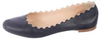Chloé Lauren Leather Flats