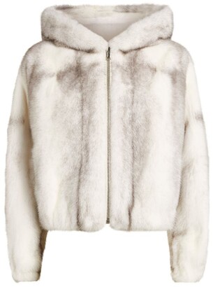 Yves Salomon Mink Fur Jacket - ShopStyle