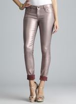 Thumbnail for your product : Bleu Lab Bleulab Reversible Coated Jeggings