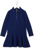 Thumbnail for your product : Ralph Lauren Kids Logo Embroidered Polo Dress