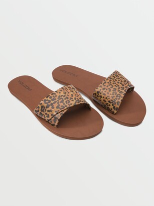 cheetah print sandals