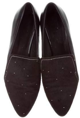 Creatures of the Wind Ponyhair Pointed-toe Loafers