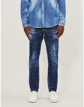 DSQUARED2 Distressed slim jeans