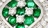 Thumbnail for your product : Bony Levy Checkerboard Emerald & Diamond Halo Ring