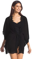 Thumbnail for your product : Chico's Crocheted-Trim Kimono Swim Cover Up
