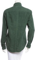 Thumbnail for your product : Band Of Outsiders Button Up Top