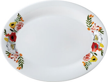 Twig New York Language of Flowers 14" Oval Platter