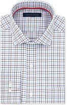 Thumbnail for your product : Tommy Hilfiger Men's Classic-Fit Non-Iron Medium Purple Check Dress Shirt