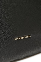 Thumbnail for your product : MICHAEL Michael Kors Logo-appliqued Textured-leather Shoulder Bag