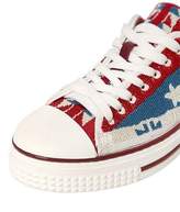 Thumbnail for your product : Valentino Street Couture Beaded Leather Sneakers