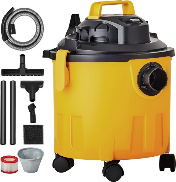 VEVOR Shop Vacuum Wet And Dry, 5 Gallon 6 Peak HP Wet/Dry Vac, Powerful ...