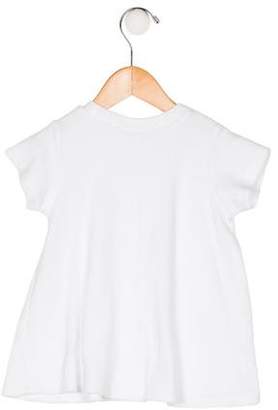 Florence Eiseman Girls' Appliqué Short Sleeve Top