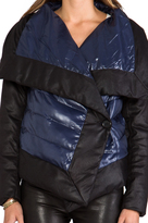 Thumbnail for your product : BB Dakota Cecille Puffer Jacket w/ Faux Suede Trim