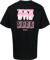 Thumbnail for your product : Clot logo-print cotton T-shirt