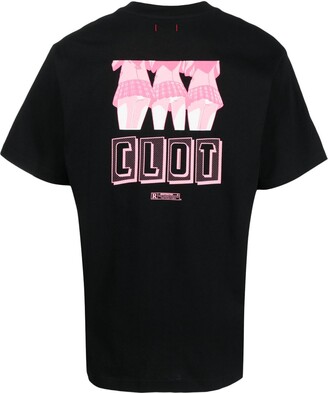 Clot logo-print cotton T-shirt
