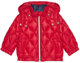 Gucci Baby quilted nylon jacket
