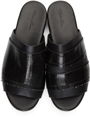 rick owens clog sandals