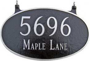 Montague Metal Products Inc. 2-Line Wall Address Plaque