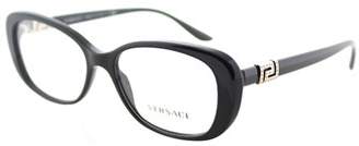 Versace Ve3234b Gb1 53mm Black Rectangle Eyeglasses