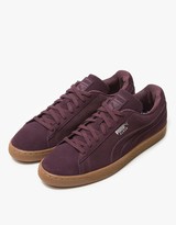 Thumbnail for your product : Puma Suede Classic Debossed Wine