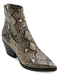 dolce vita women's shanta leather western booties