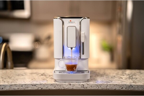 Espressione ConciergeEliteEspressoMachineDiamondWhite:EspressioneCoffeeMaker,Automatic,Programmable,1350W,1.2LCapacity