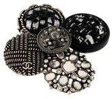 Thumbnail for your product : Chanel Tweed & Crystal Brooch