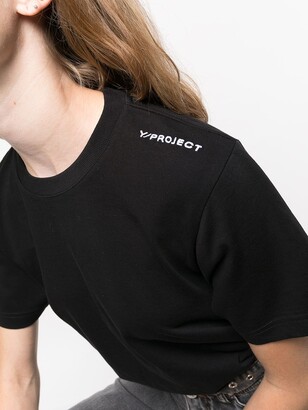 Y/Project ruched asymmetric T-Shirt bodysuit