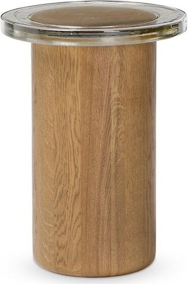 Four Hands Shira End Table in Brown