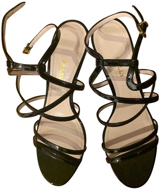 Bally Black Patent leather Sandals - ShopStyle
