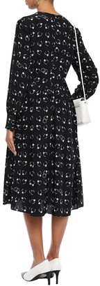 Boutique Moschino Printed Woven Midi Dress