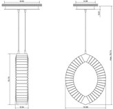 Thumbnail for your product : Swarovski Eyris Mono Pendant Light