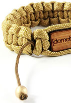 Thumbnail for your product : Domo Beads Paracord Braided Bracelet | Gold