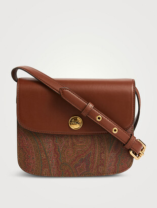 Etro Essential embroidered crossbody bag - ShopStyle