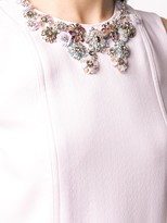 Thumbnail for your product : Giambattista Valli Jewelled-Neck Mini Dress