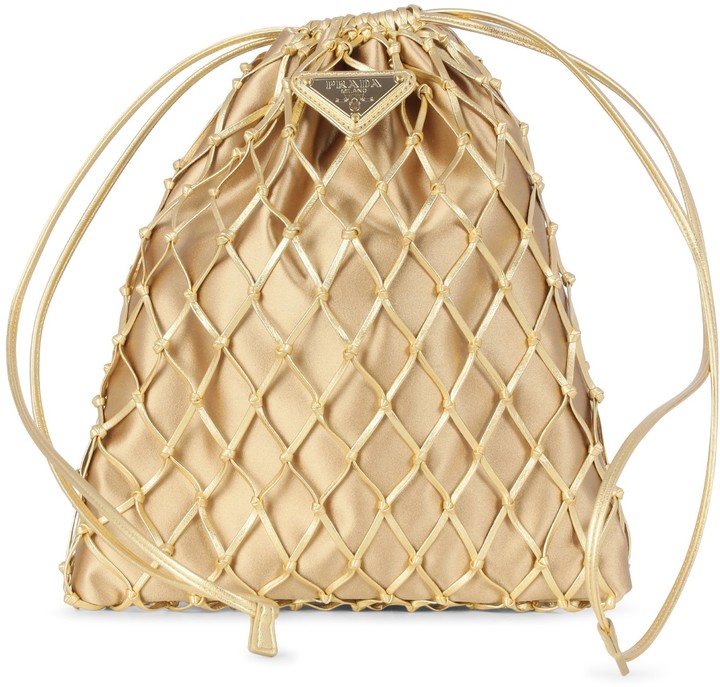 Prada Mesh Bucket Bag ShopStyle