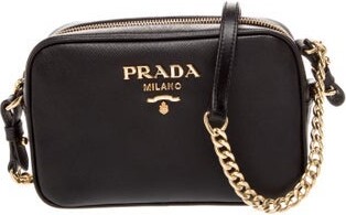 Prada Saffiano Leather Crossbody Bag