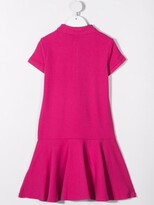 Thumbnail for your product : Ralph Lauren Kids Polo Pony cotton polo dress