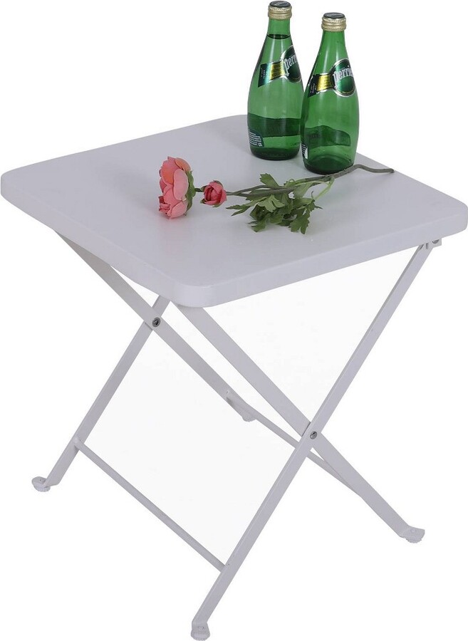 Outdoor Folding Coffee Table White Captiva Designs ShopStyle