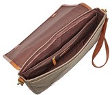 Thumbnail for your product : Fossil 'Aiden' Twill & Leather Messenger Bag