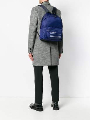 Givenchy logo backpack