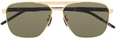 Thumbnail for your product : Gucci Eyewear GG1164S aviator-frame sunglasses