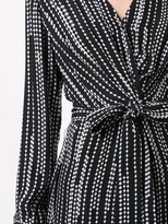 Thumbnail for your product : Elie Tahari Saxon diamond-print shirt dress
