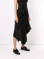Thumbnail for your product : aganovich asymmetric draped skirt