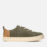 Thumbnail for your product : Toms Kids' Lenny Coated Canvas Trainers