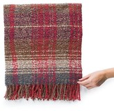 Thumbnail for your product : MANGO Bouclé knit check scarf