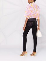 Thumbnail for your product : Versace Patchwork Slim-Fit Jeans