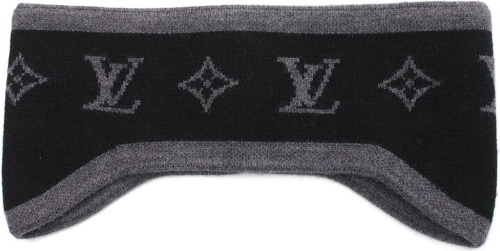 Louis Vuitton 2021 pre-owned Monogram Knitted Headband - Farfetch