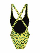 Thumbnail for your product : Philipp Plein Leopard-Print Swimsuit