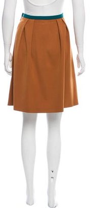 Antonio Marras Colorblock Wool-Blend Skirt w/ Tags